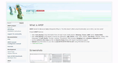 Desktop Screenshot of amip.tools-for.net